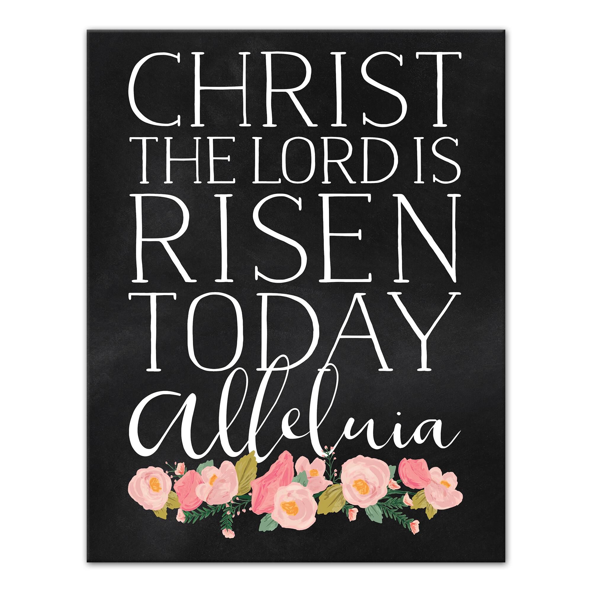 Christ the Lord is Risen Today Canvas Art